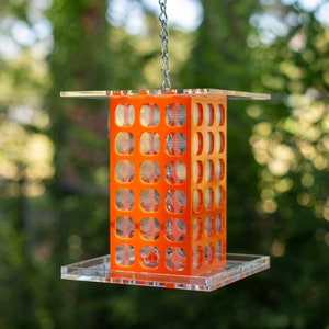 Modern Acrylic Bird Feeder