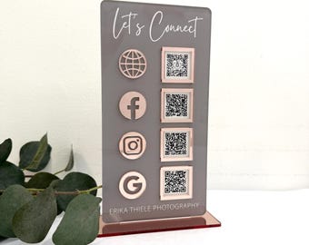 Scan To Pay Sign Template, QR Code Sign Business Template, Easy To Edit Canva Template, QR Code Sign for Pop Up Shop, Booth Table Sign