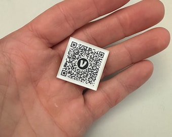 Replacement codes for QR code sign, 3M back