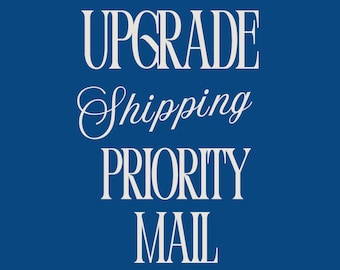 Upgrade your shipping on a current purchased item. Postage upgrade