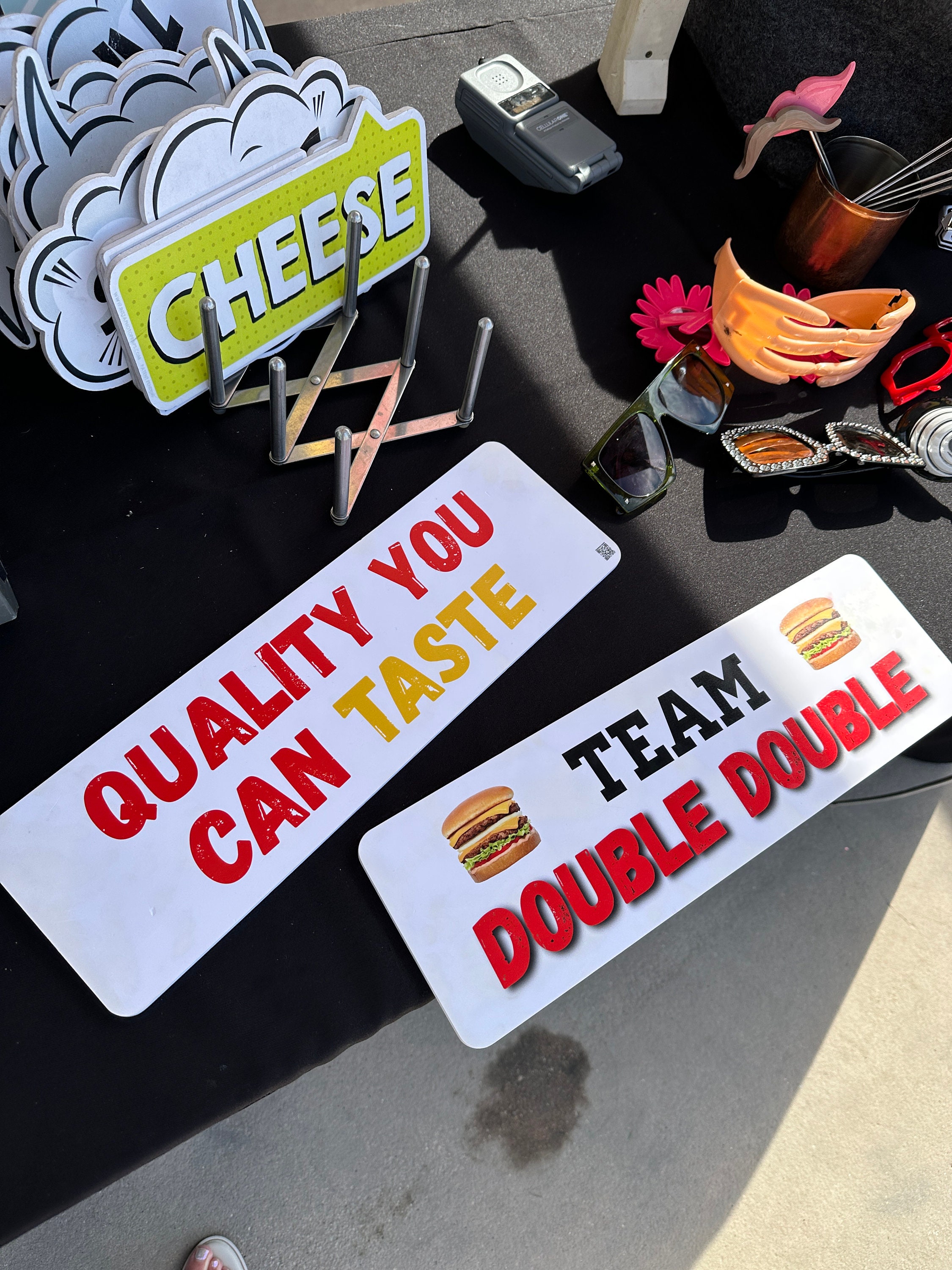 Pvc Sign Prop Custom Photo Prop Sign: Durable PVC Plastic, Trade Show Display, 24in ...