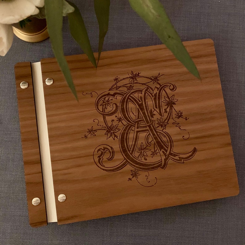 Custom Guest Book Photo Booth Personalized Photo Album Etsy