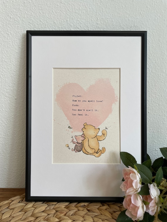 How Do You Spell Love Quote Print, Typed on Vintage Typewriter, Romantic Wall Art, Minimalist Relationship Gift, A5 Art Card