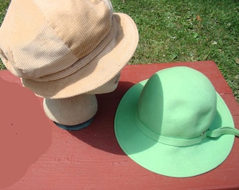 Vintage Woman&#39;s Collapsible Hats   Sold Separately Free Shipping