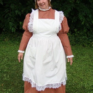 Price Reduced Frontier or Mrs Santa Claus, Oklahoma, Little House Adult Plus Size 1800s Style Handmade Christmas Halloween Parade Party