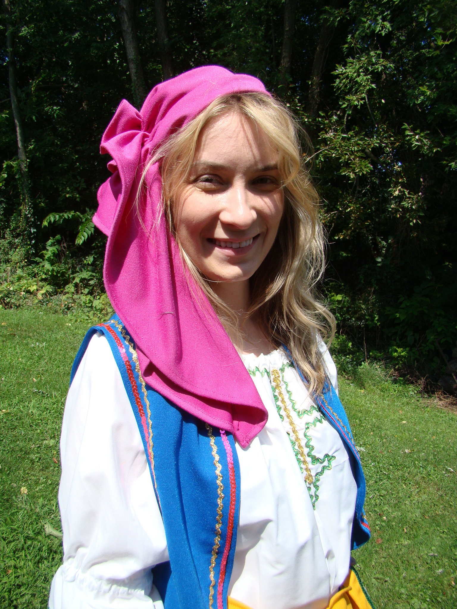 Ladies Gypsy Girl Fortune Teller Costume Womens Mystic Fancy Dress Plus  Size
