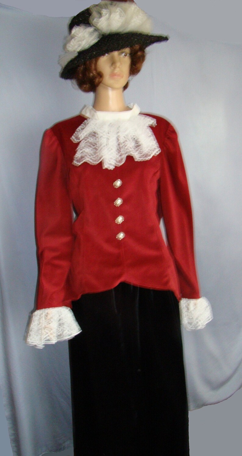 Victorian Lady Costume Plus Size 3 Piece Handmade Schmigadoon Etsy