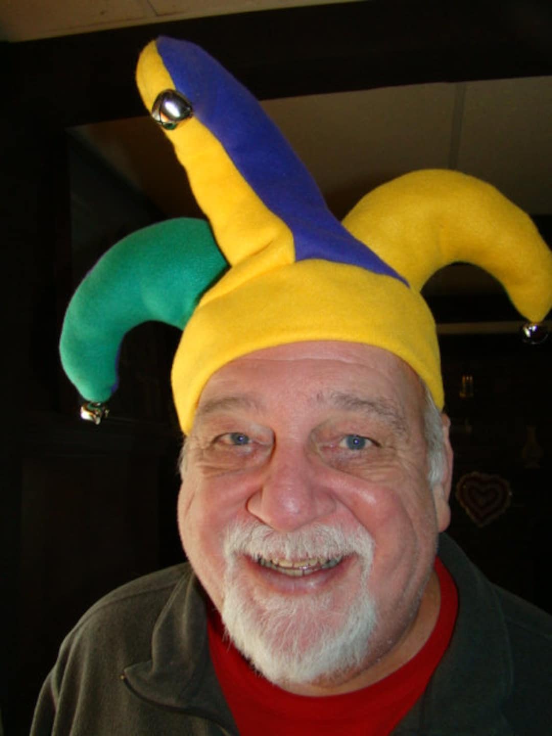 Court Jester Hat Costume Accessory Entertainer, Mardi Gras, Circus ...