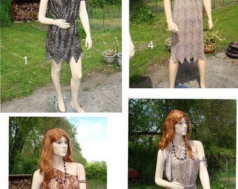 Cave Person Costume Sold Separately Unisex Halloween, Theater, Masquerade, Entertainer