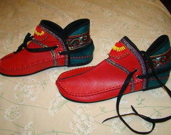 Shoes Native American Style Slip On