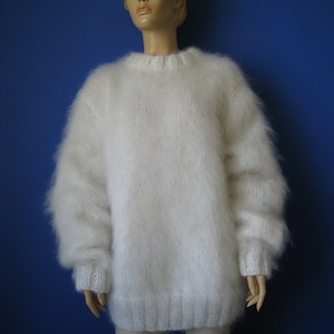 【HUECLOSET】Wings angora knit ニット R4320 Lucy & Laurel Sweater Womens Large Gray Wool Angora Rabbit