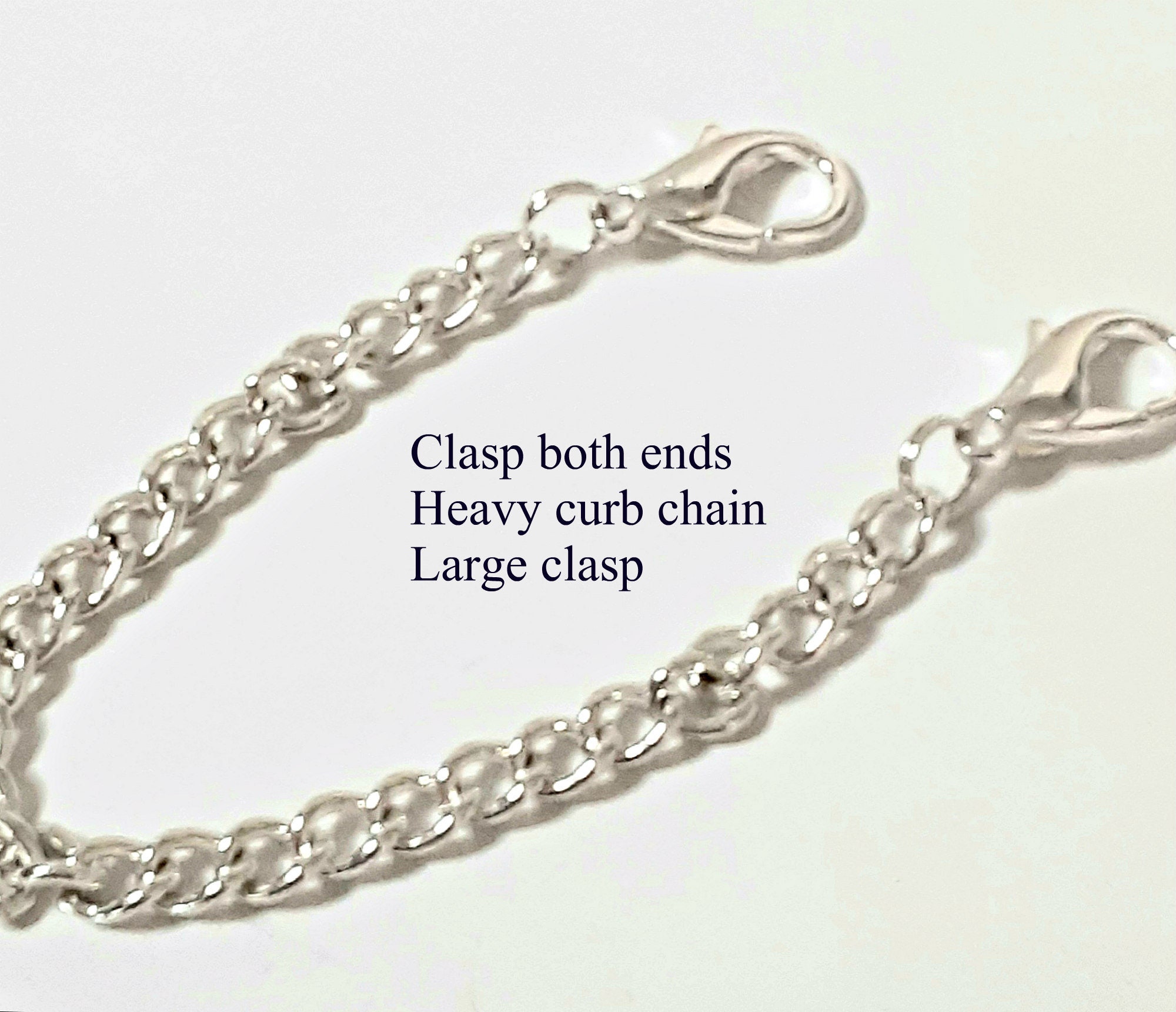 Necklace Extender Double Clasp Etsy