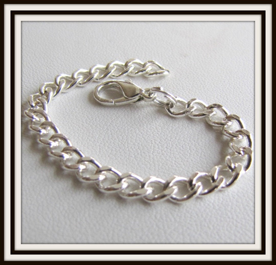 2 to 6 Inch Heavy Extender Chain, Silver, Gold Extender, Body Jewelry ...