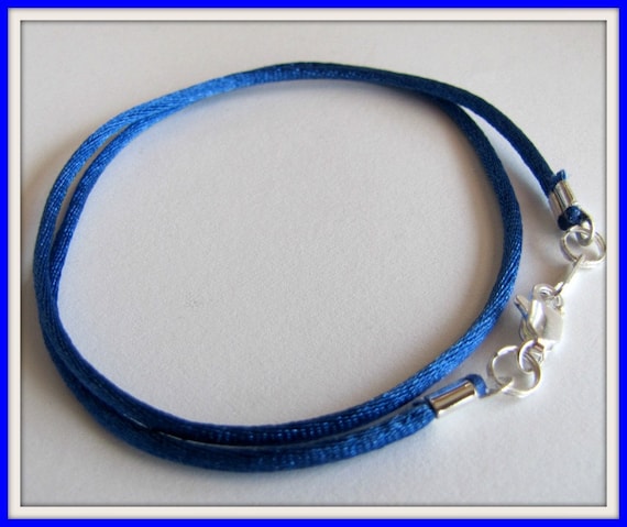 4mm Rubber Cord 10 yards ROYAL BLUE Great for Bracelets and Necklaces