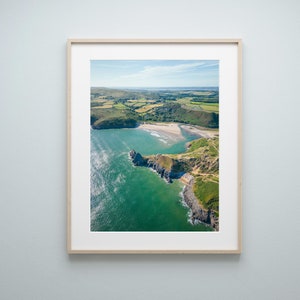 Hoogwater bij Three Cliffs, Gower-print | Muurkunst | Landschapsfotografie