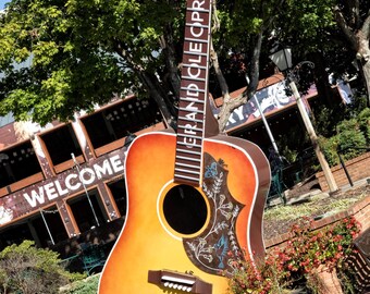 Nashville Photography, Opry Guitar, Country Music, Nashville Print, Music City Photography, Country Music, Ryman Auditorium, Souvenir