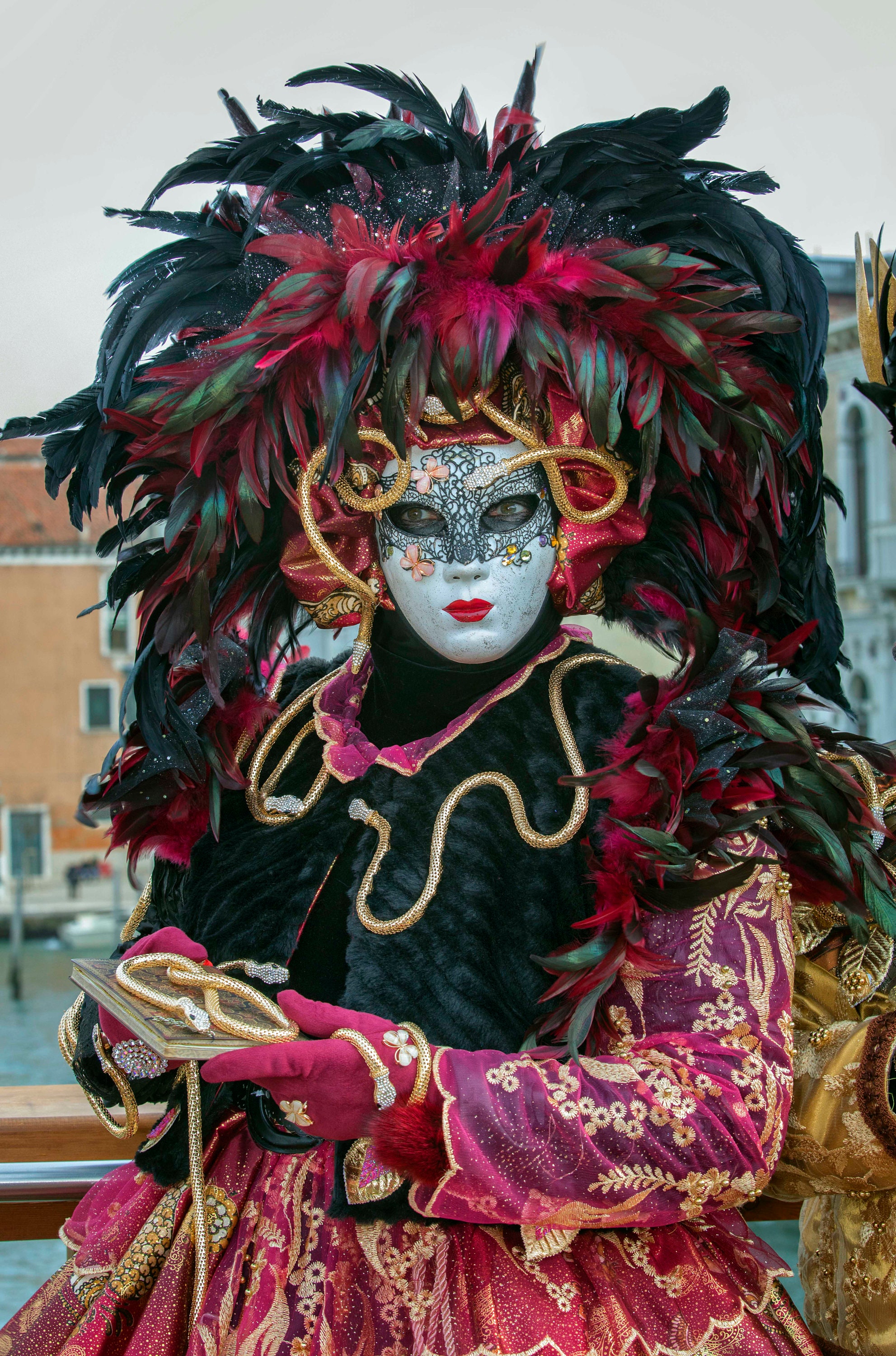 Venice Carnival Photographic Print Glorious Female Venetian