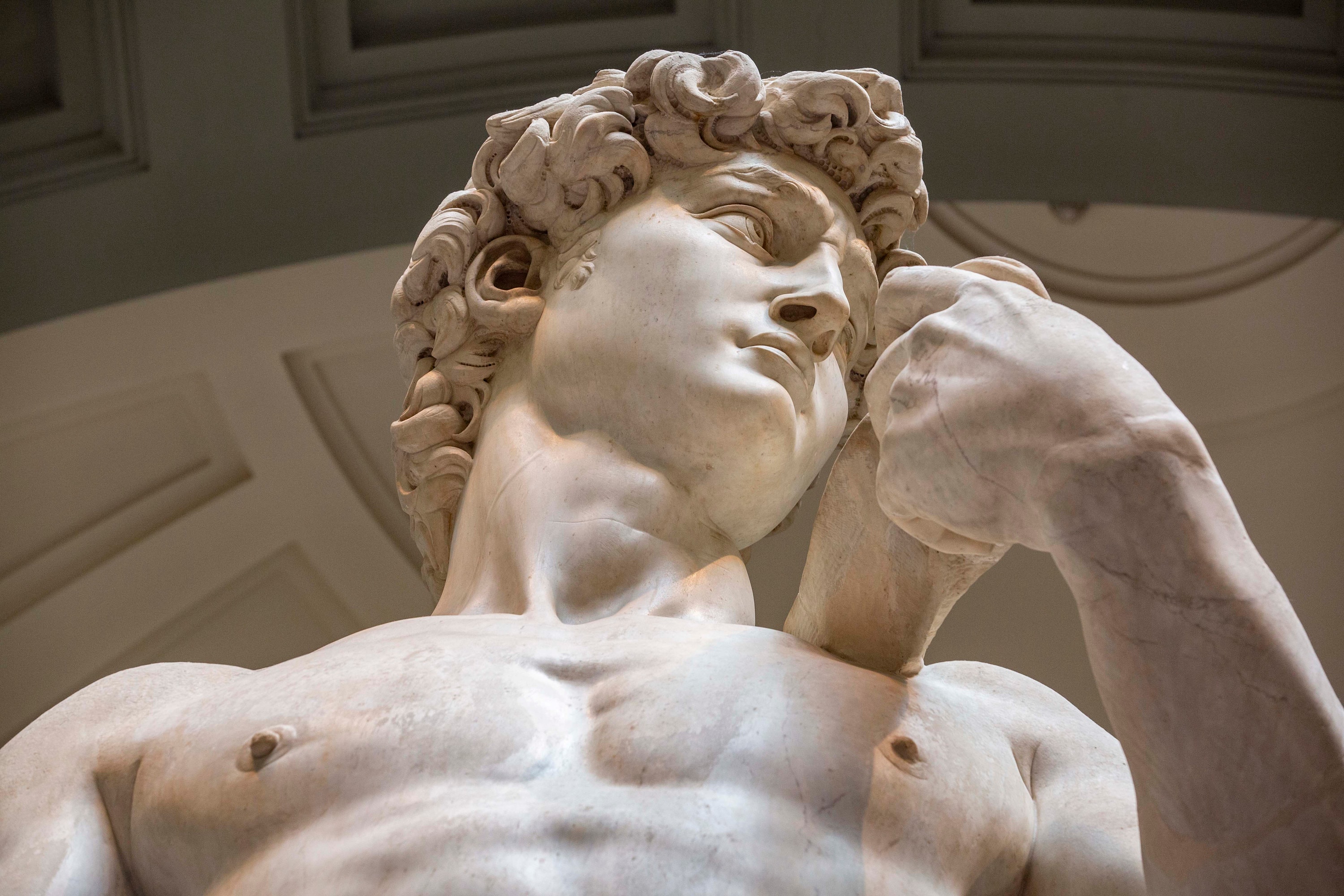 David Statue, Michelangelo, Florence Art, David Wall Decor, Sculpture Print, Travel Photo