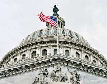 US Capitol Building Dome, Washington DC, Photography, Washington DC Art, wall decor, United States Capitol, Fine Art Photograph