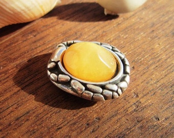 LAST ONE!! 4pcs scarab amber slider bead, silver beads, bracelet sliders