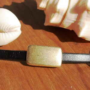 LAST ONE!!! 80pcs 5mm hole slider bead, bronze beads, bracelet sliders, bracelet findings, jewelry sliders