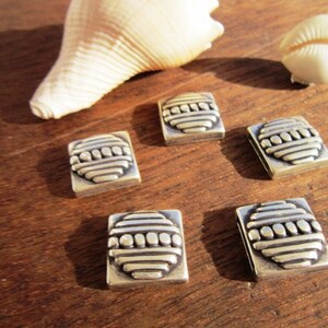 20pcs tribal slider, slider bead, silver beads, bracelet sliders, bracelet findings
