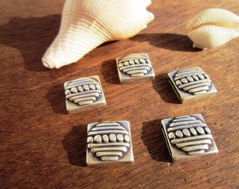 20pcs tribal slider, slider bead, silver beads, bracelet sliders, bracelet findings