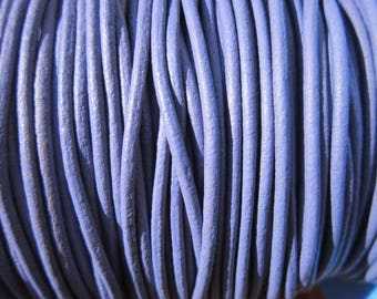 BIG SALE !! 10 yard / meter 2mm lila purple first quality leather cord