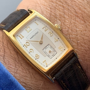 Mens HAMILTON WATCH, CABOT Registered Edition, 6262