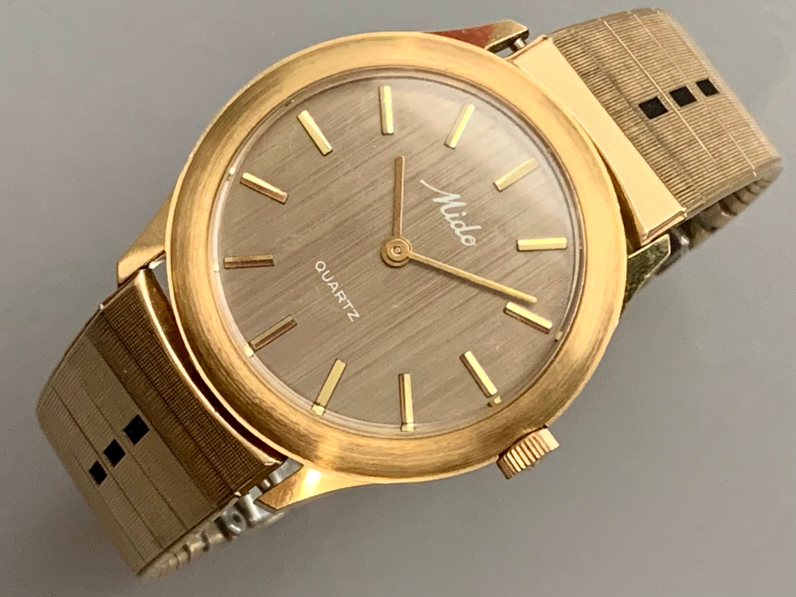 mido bronze watch