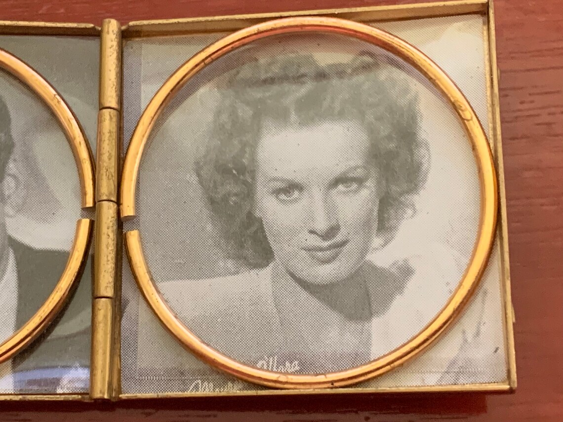 Classic Movie Stars 4 Photos in a Folding Photo Frame | Etsy