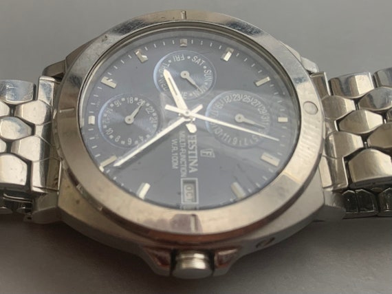 FESTINA Mens Multi Function WR100 Chronograph Wat… - image 6