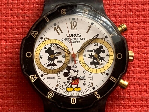lorus chronograph vintage