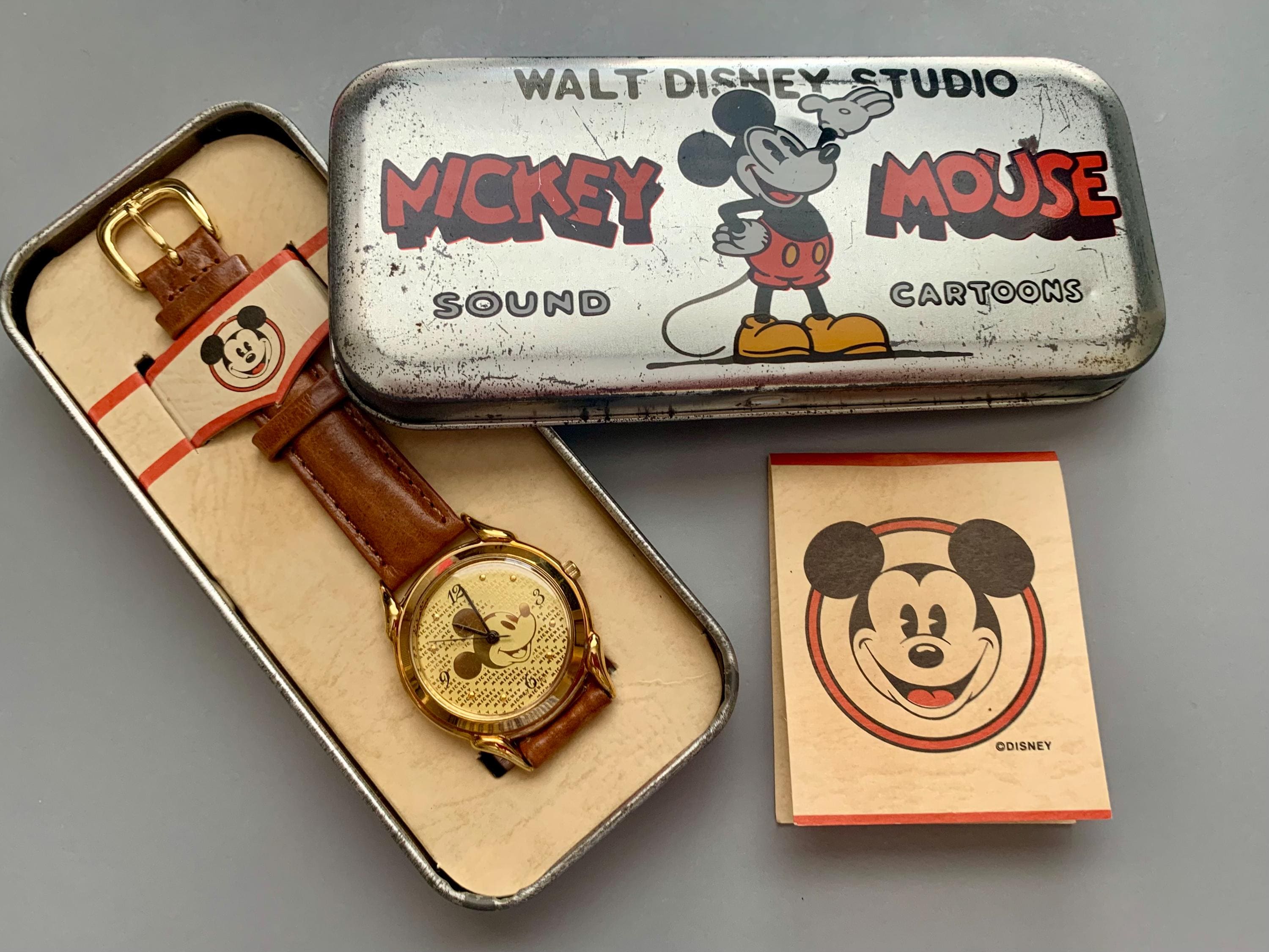 Mickey Mouse Limited Edition Watches - Etsy