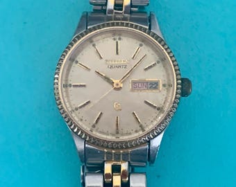 LADIES CITIZEN WATCH Vintage Quartz Two-Tone | Jubilee Band | Click Read Item Details