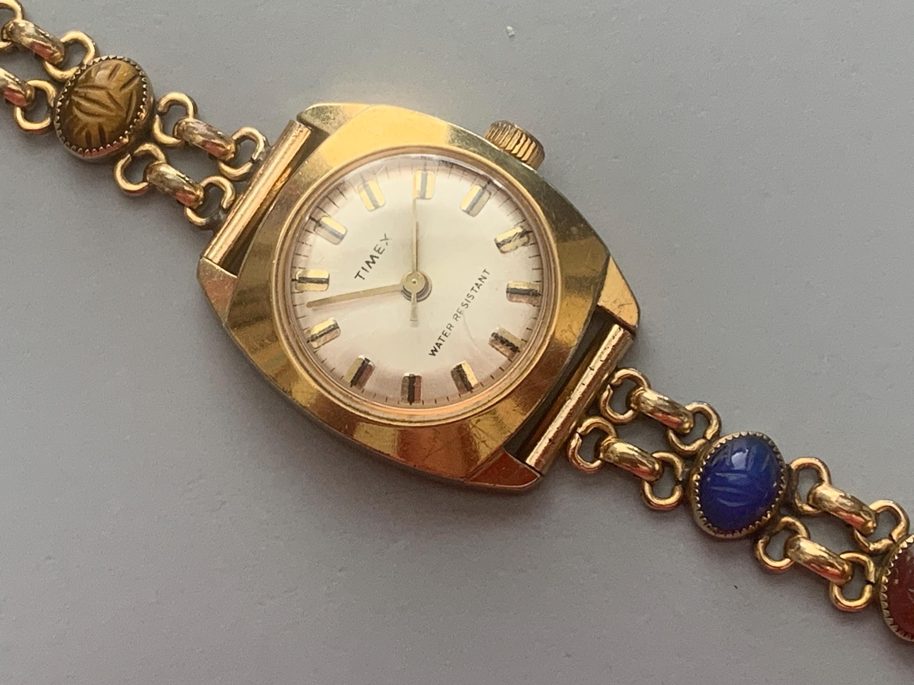 Timex Ladies Mechanical Winding Vintage 1970s Water Resist 25mm Ladies vintage Timex mechanical windup watch | Mercari main image 4