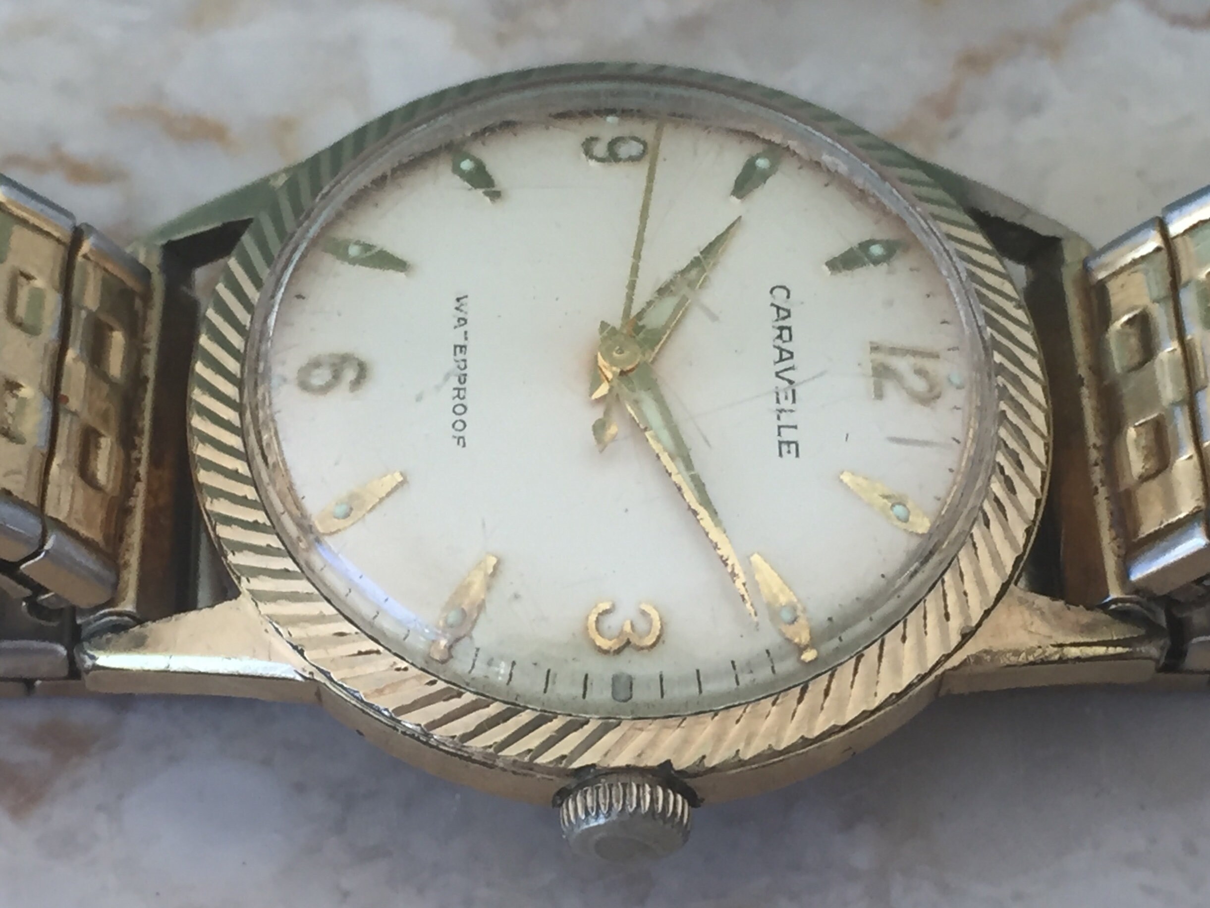 BULOVA CARAVELLE WATCH Deluxe Men's Watch Vintage 1960s Etsy