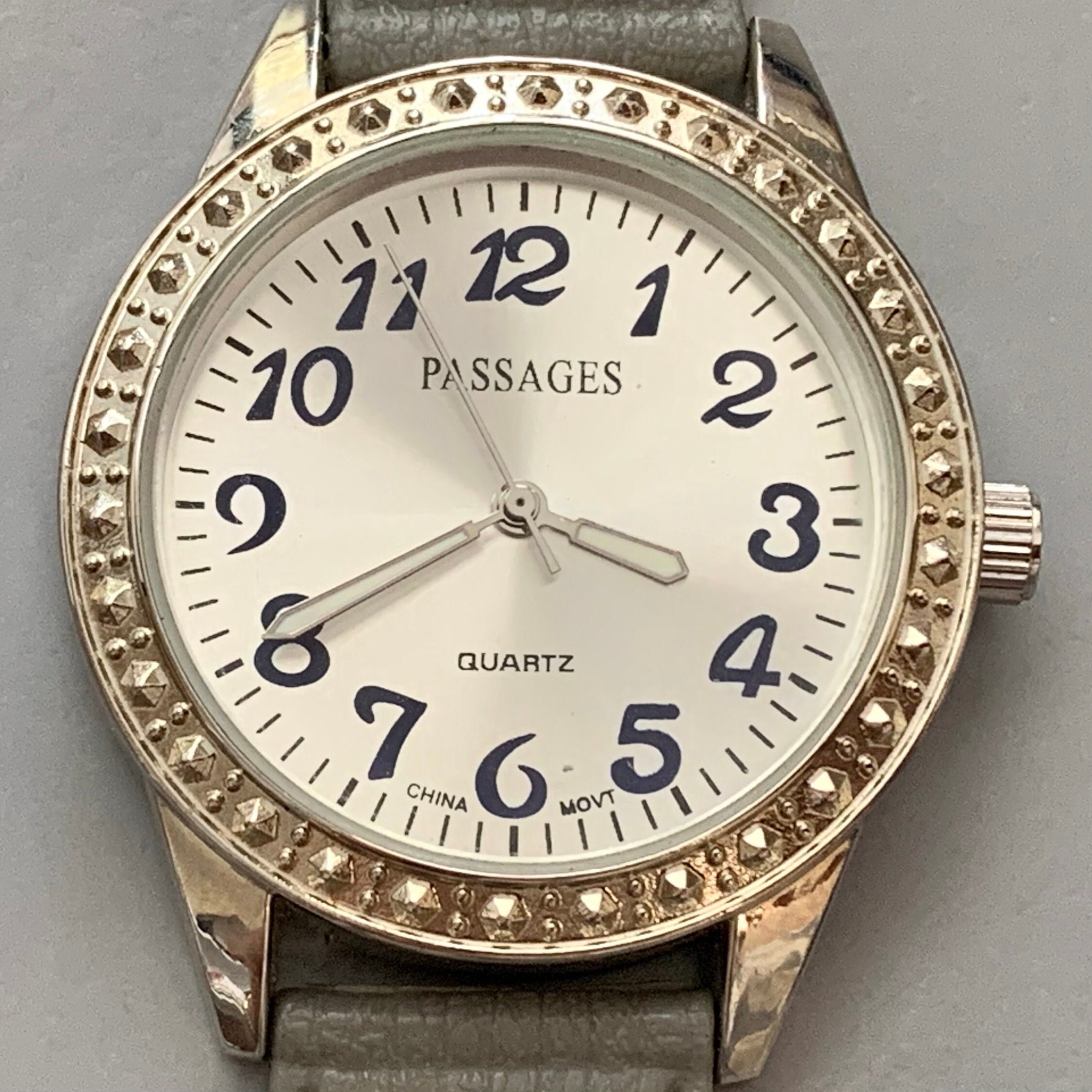 Womens Passages Vintage Watch Marqusite Type Bezel Sweep Second Hand Quartz Battery Click Item Details or Read More Below