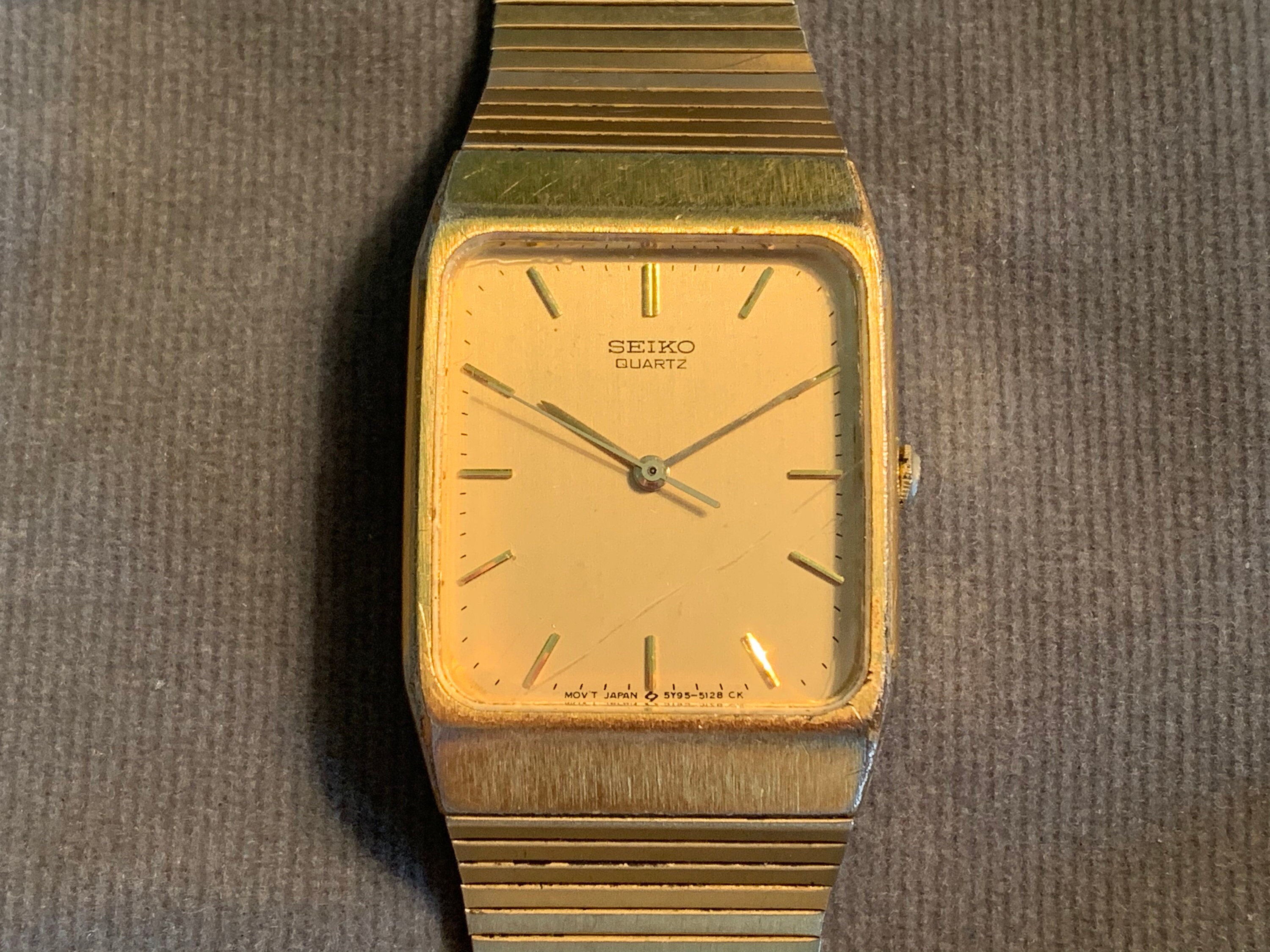 Seiko Watch Mens Watch 1978 Vintage Ultra Thin Rectangular - Etsy