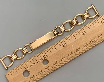 MENS BULOVA & WESTFIELD 12k Gold Filled Gemex Deployment Watch Band, Click Item Details