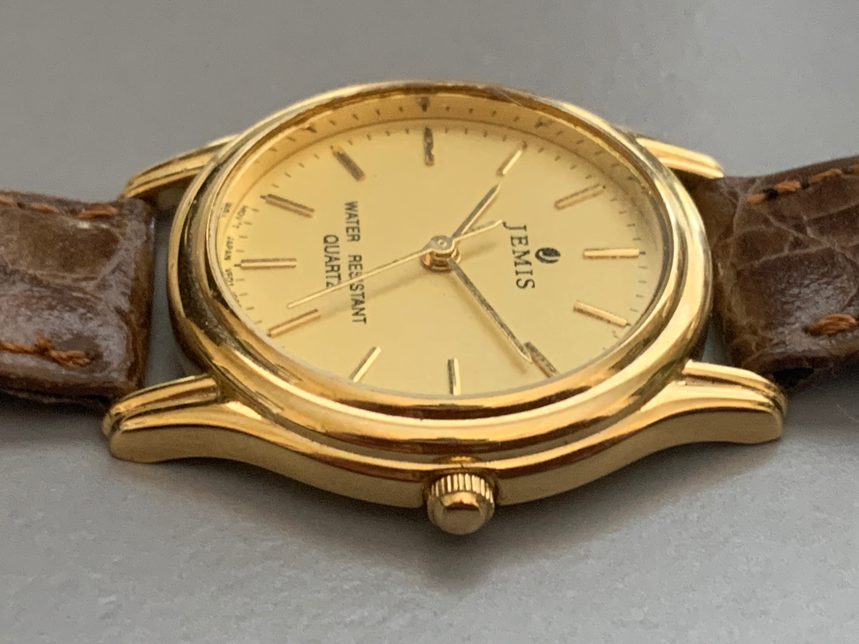 Buy MENS WATCH VINTAGE Jemis Seiko Watch Quartz Watch Sweep Second Hand Eco Friendly Sustainable Ships Free Click Item Details to Read More Online in India Etsy