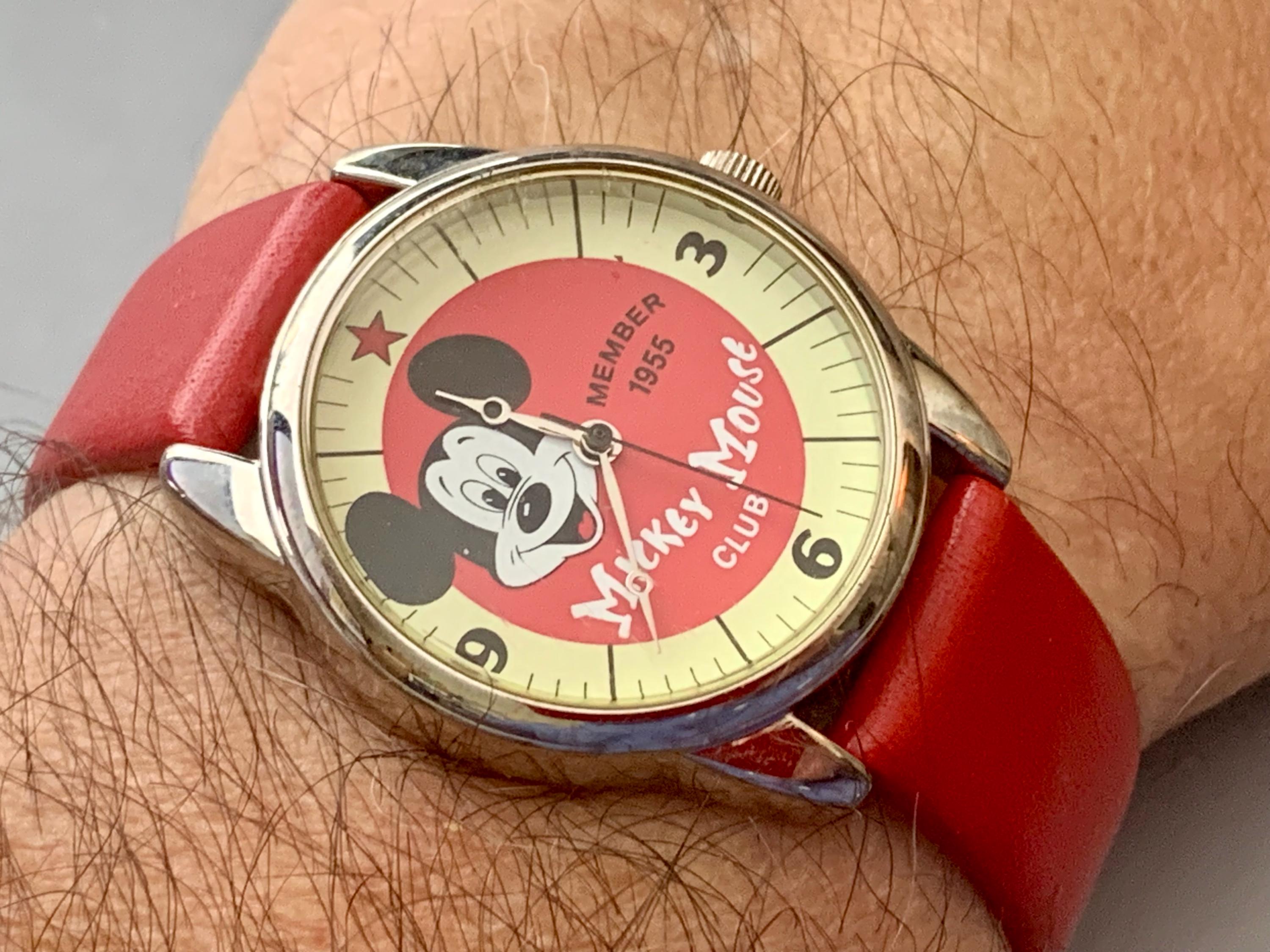1955 Disney Mickey Mouse Club Anniversary Watch 1955 Mickey Mouse Watch - Etsy Canada main image 4