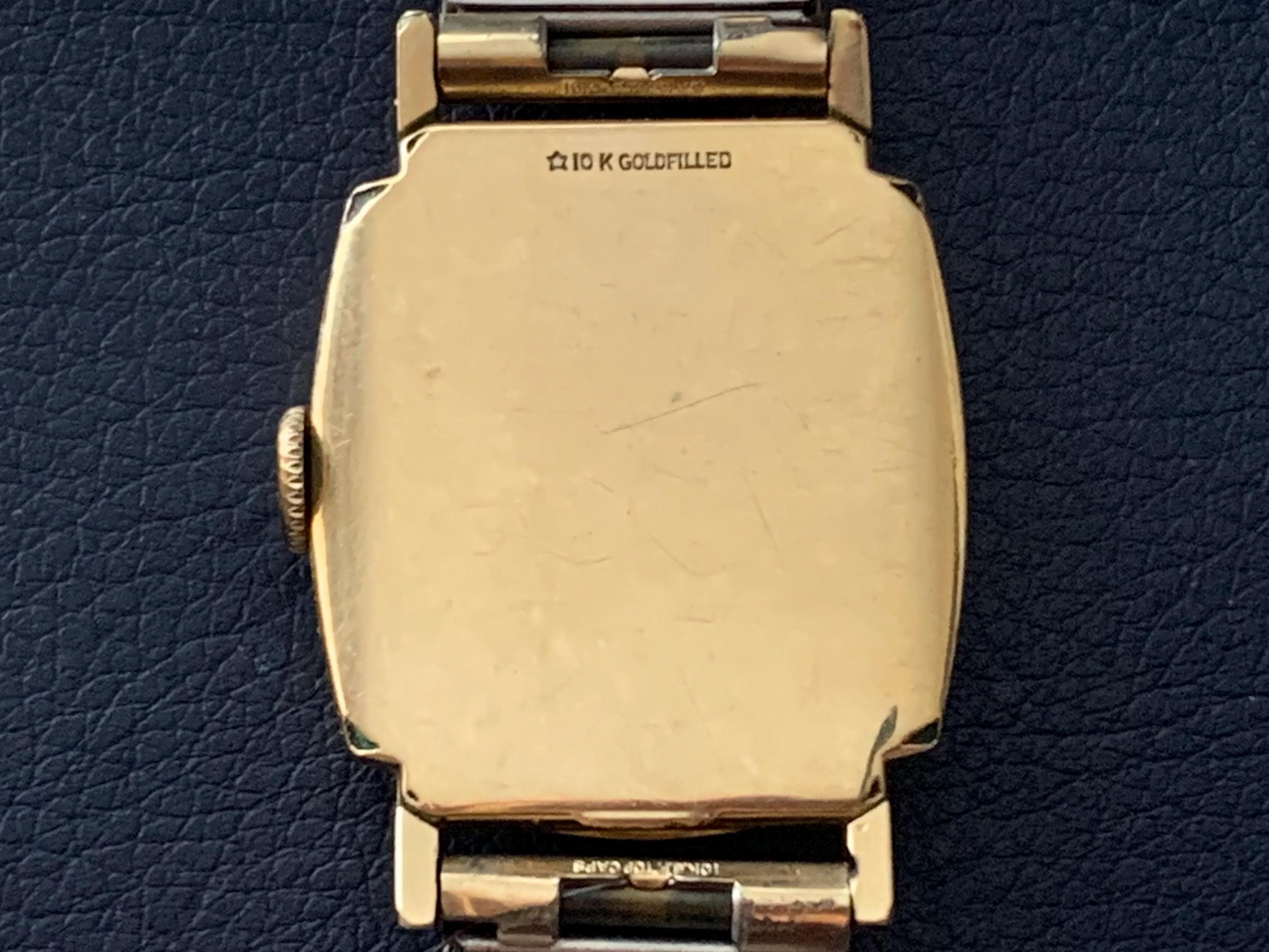 MENS ELGIN DELUXE Vintage Watch: 10k Gold Filled 17 Jewels | Click