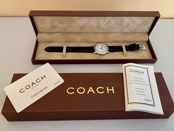 Coach watch swiss made online