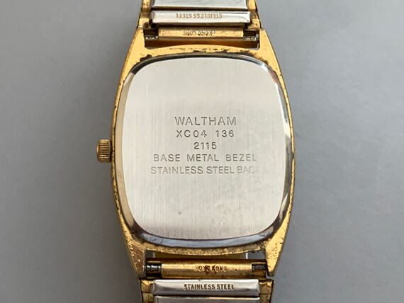 Pierre Cardin Watch, by Waltham, Mens Vintage Watch, Quartz