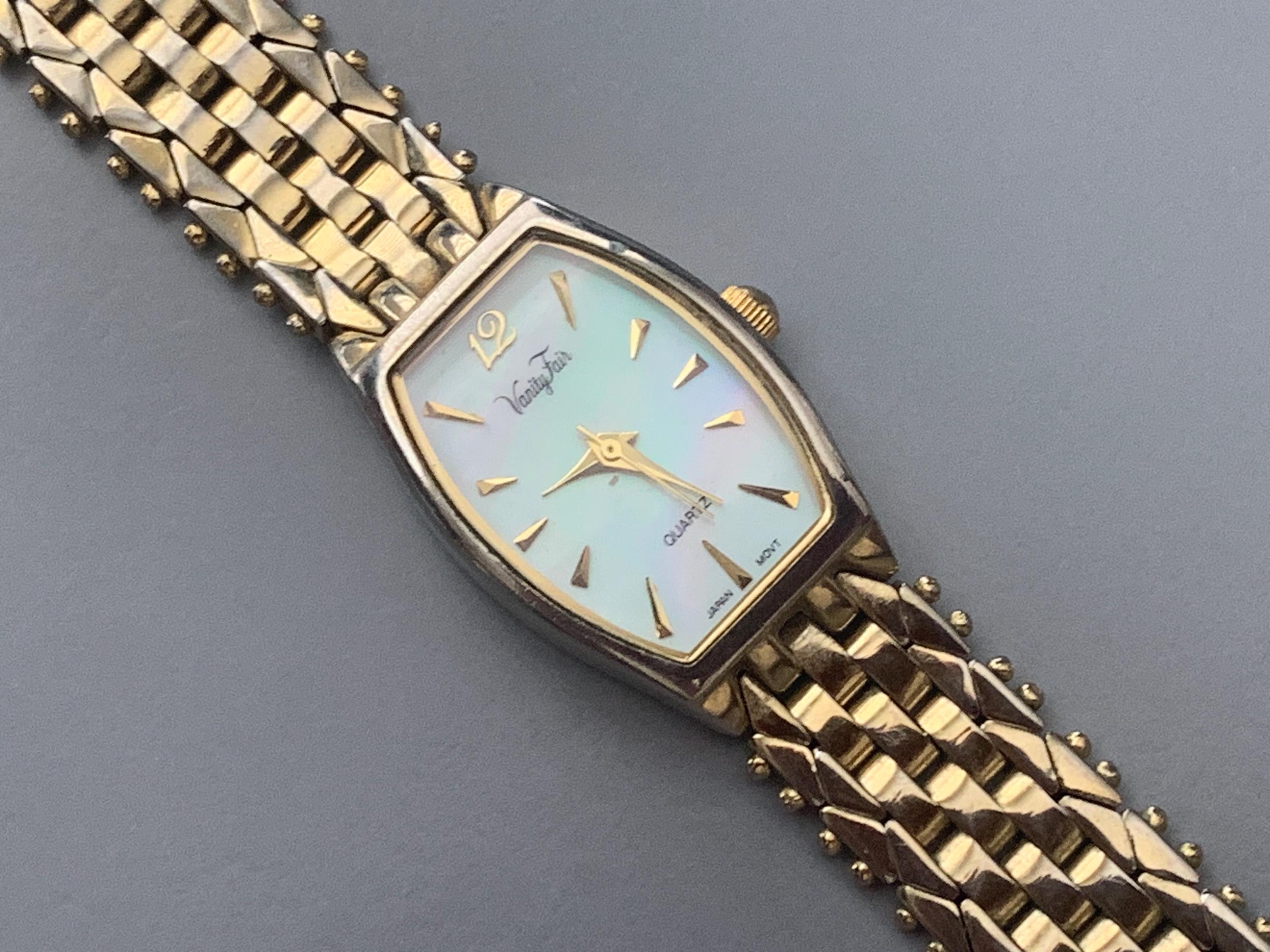 Vanity Fair Womens Vintage Watch | Mother of Pearl Dial  display picture 1