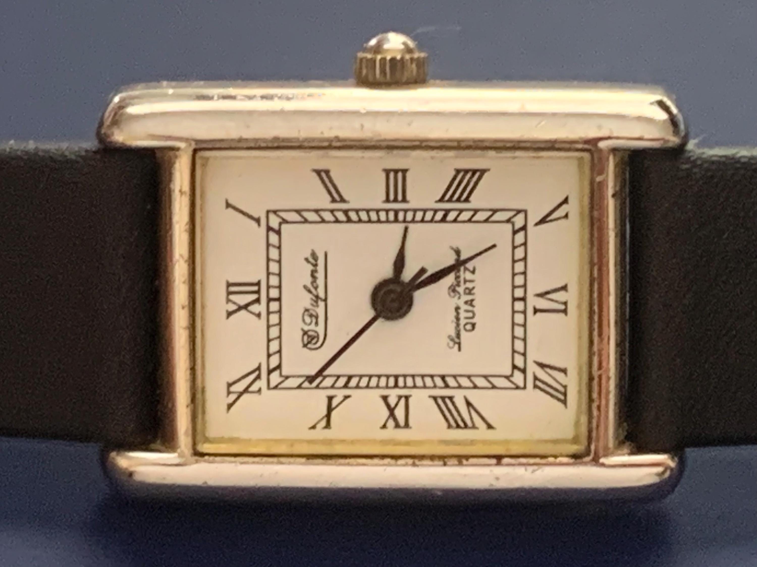 Vintage Dufonte Lucien Piccard 2 Tone Women\'s Dress Watch Dufonte Lucien Piccard Ladies Quartz Watch - Etsy main image 4