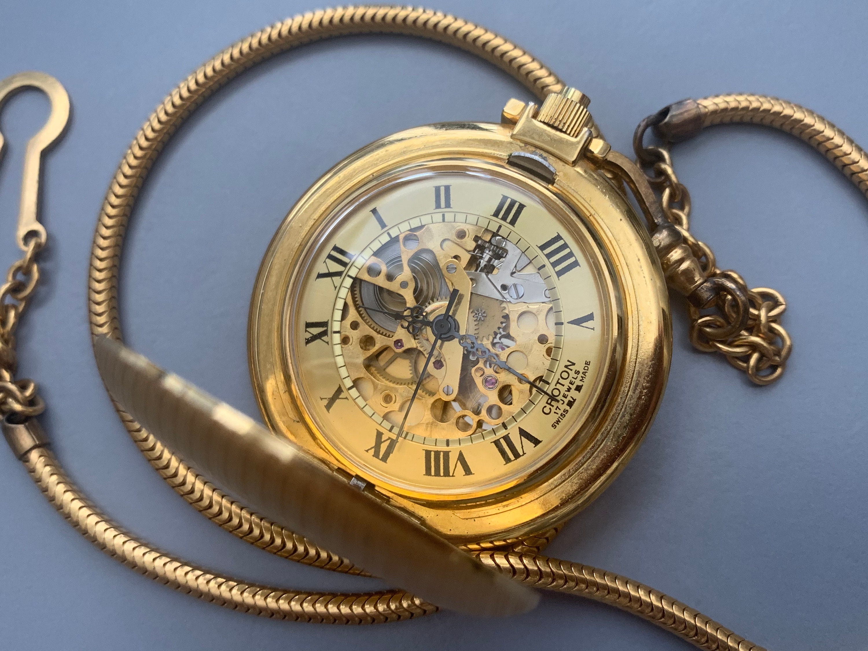 Croton pocket watch hotsell