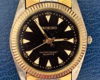 MENS PROKING PRESIDENT Watch: Black Dial Jubilee Band | Click Read Item Detals