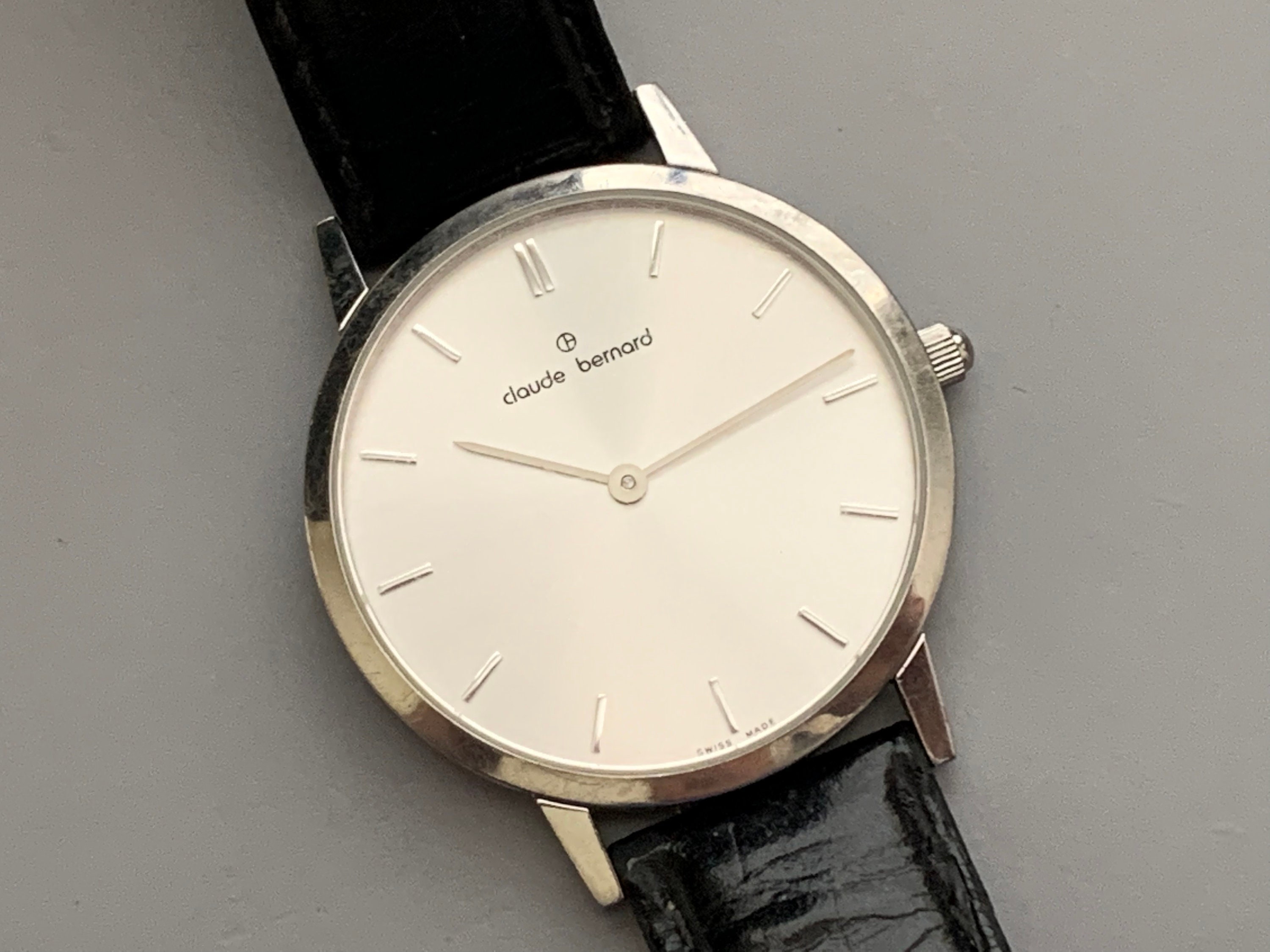 Aturde Funciona Reloj vintage CLAUDE BERNARD MENS reloj | Etsy España